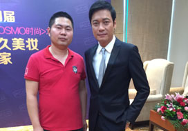 广州益达娱乐与明星合影