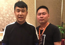 广州益达娱乐与明星合影